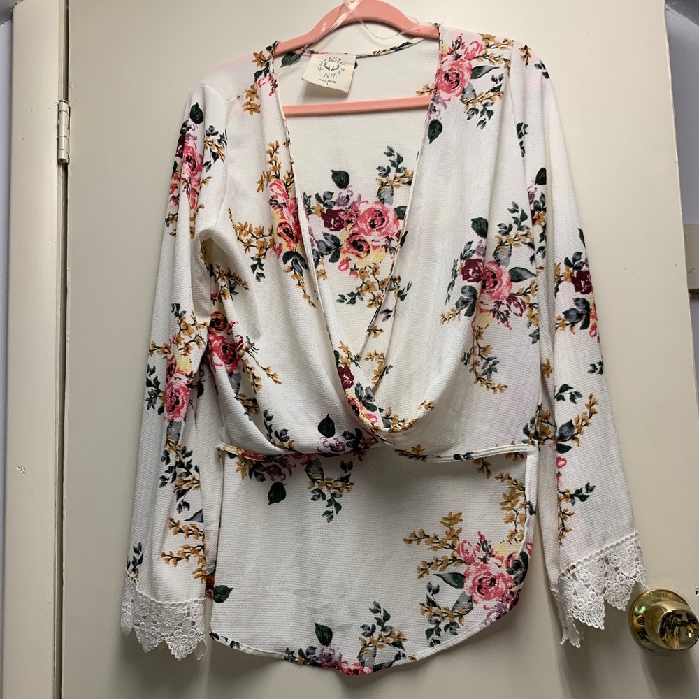 Boho floral high low top nanamacs